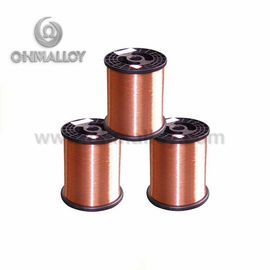 0.02mm Diameter Insulated Resistance Wire Micro Enameled Copper Wire OEM