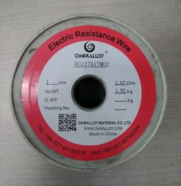 0Cr27Al7Mo2 FeCrAl Alloy Wire 0.05 - 12mm Dimensions For Electronic Furnace