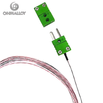 Μίνι πρίζα θερμοσύνδεσης ANSI Green τύπου T (Cu/Constantan) για κρυογενείς αισθητήρες